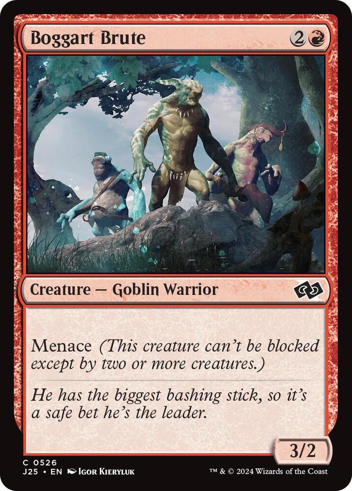 Boggart Brute 526 card from Foundations Jumpstart
