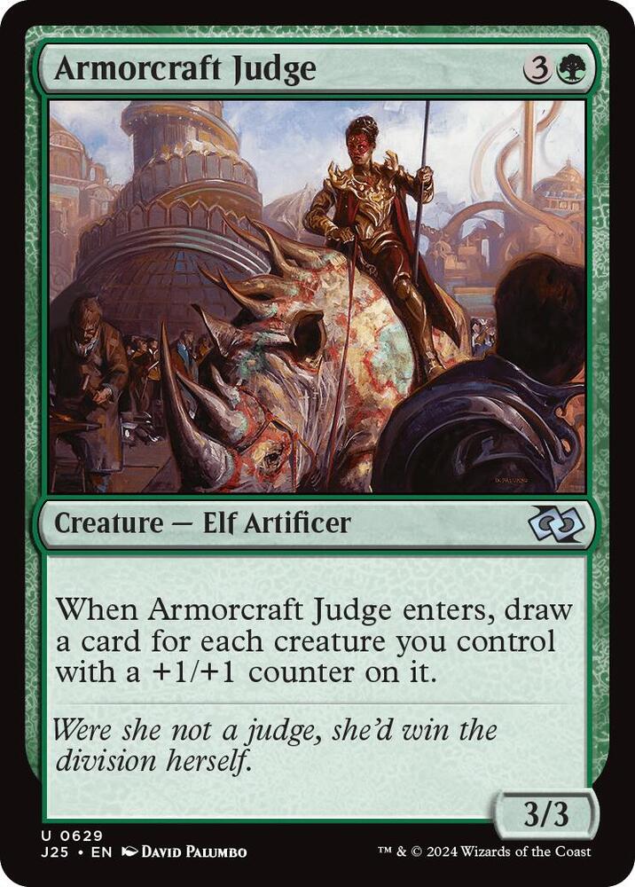 Armorcraft Judge 629 card from Foundations Jumpstart