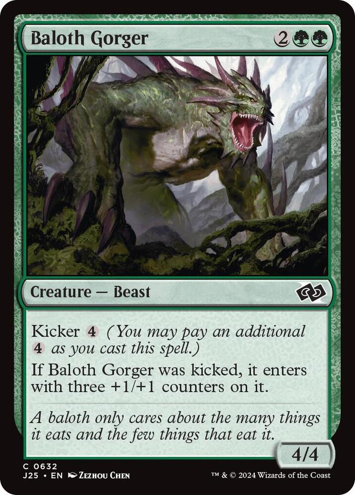 Baloth Gorger 632 card from Foundations Jumpstart