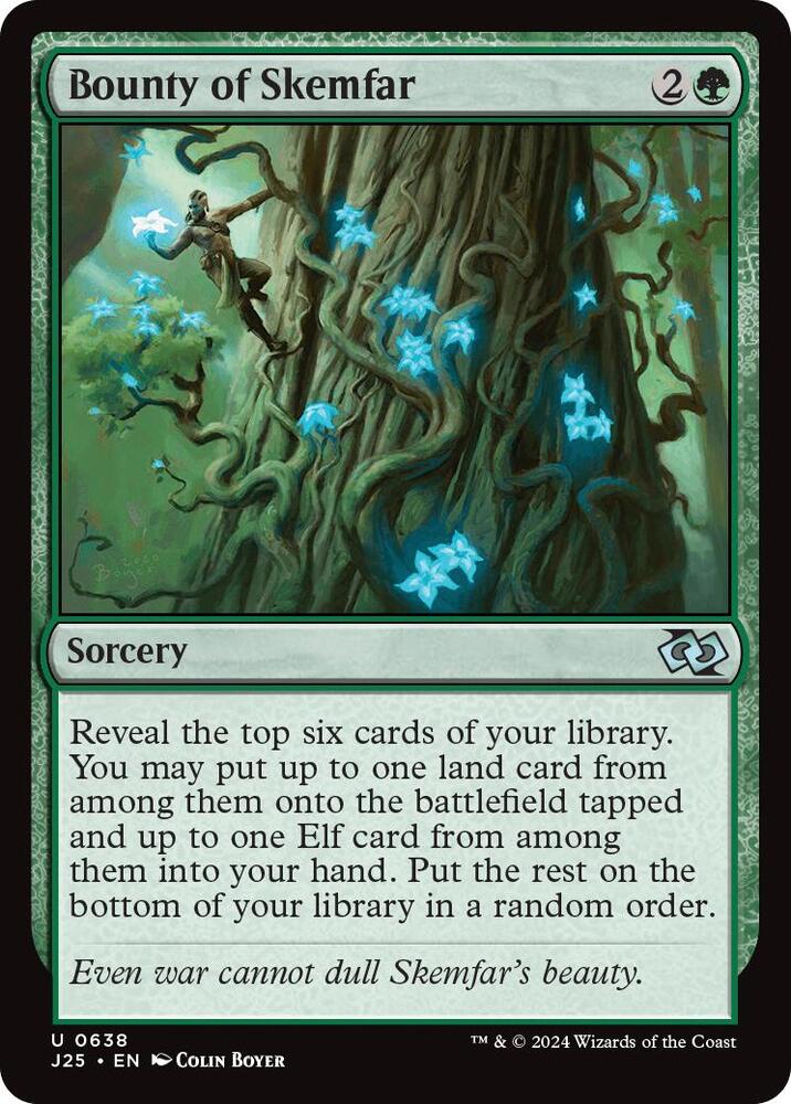 Bounty of Skemfar 638 card from Foundations Jumpstart
