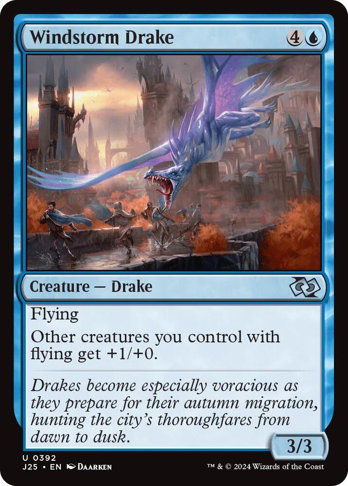 Windstorm Drake 392 card from Foundations Jumpstart