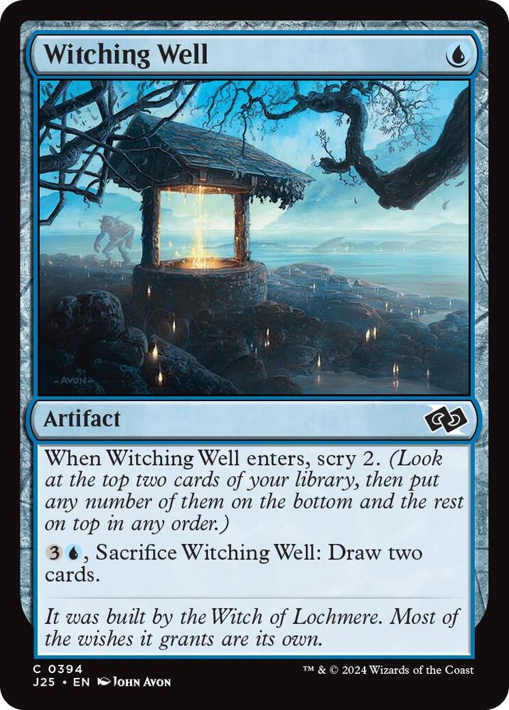 Witching Well 394 card from Foundations Jumpstart