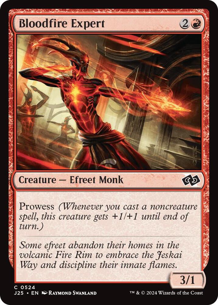 Bloodfire Expert 524 card from Foundations Jumpstart
