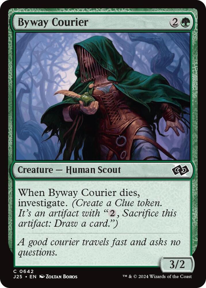 Byway Courier 642 card from Foundations Jumpstart