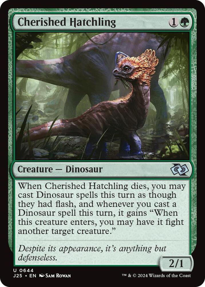 Cherished Hatchling 644 card from Foundations Jumpstart