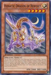 Hieratic Dragon of Nebthet GAOV-EN021 card from Galactic Overlord