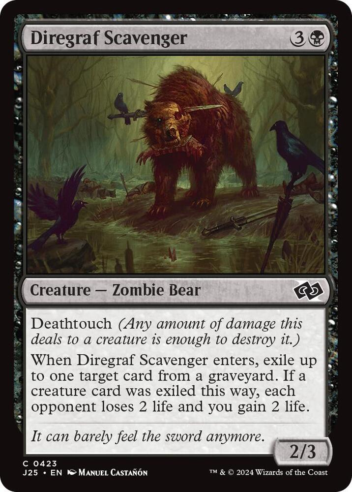 Diregraf Scavenger 423 card from Foundations Jumpstart