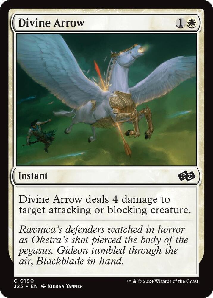 Divine Arrow 190 card from Foundations Jumpstart