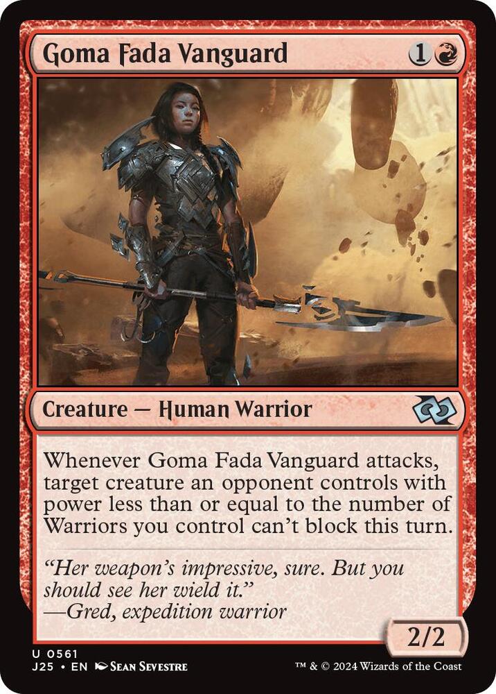 Goma Fada Vanguard 561 card from Foundations Jumpstart