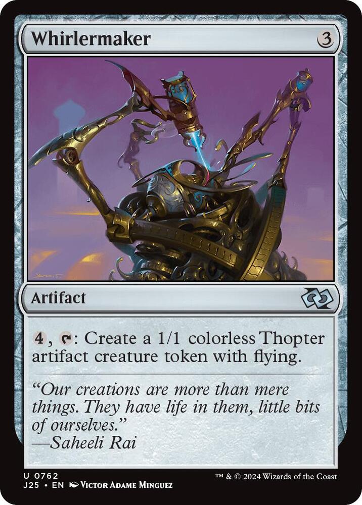 Whirlermaker 762 card from Foundations Jumpstart