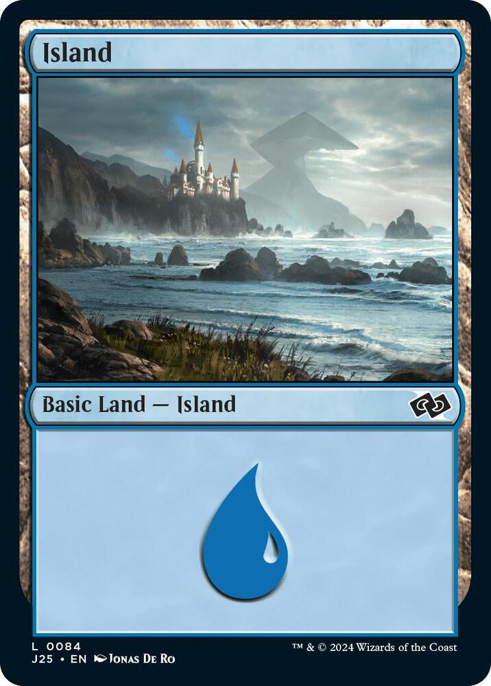 Island 84 card from Foundations Jumpstart