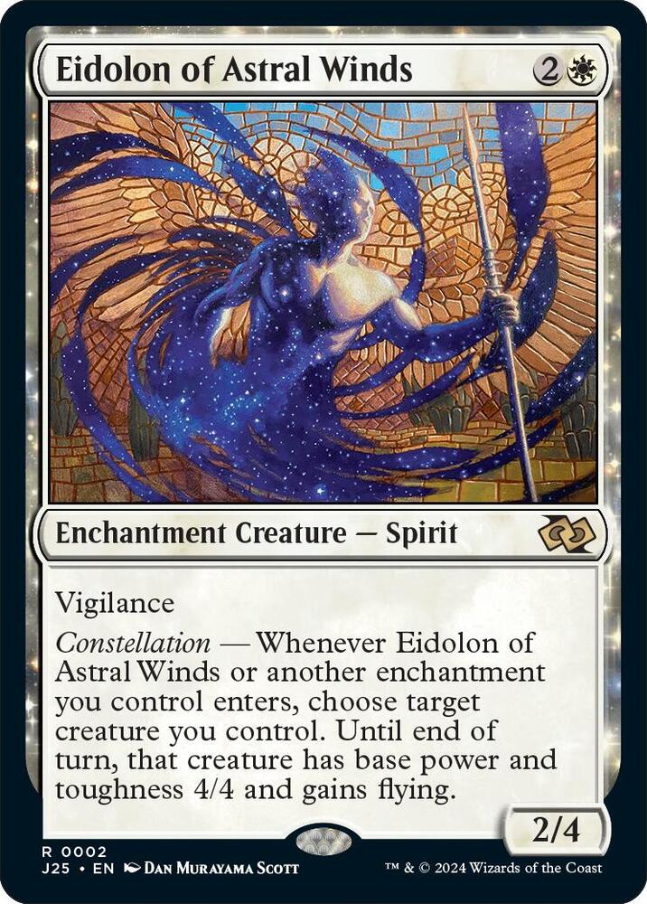 Eidolon of Astral Winds 2 card from Foundations Jumpstart