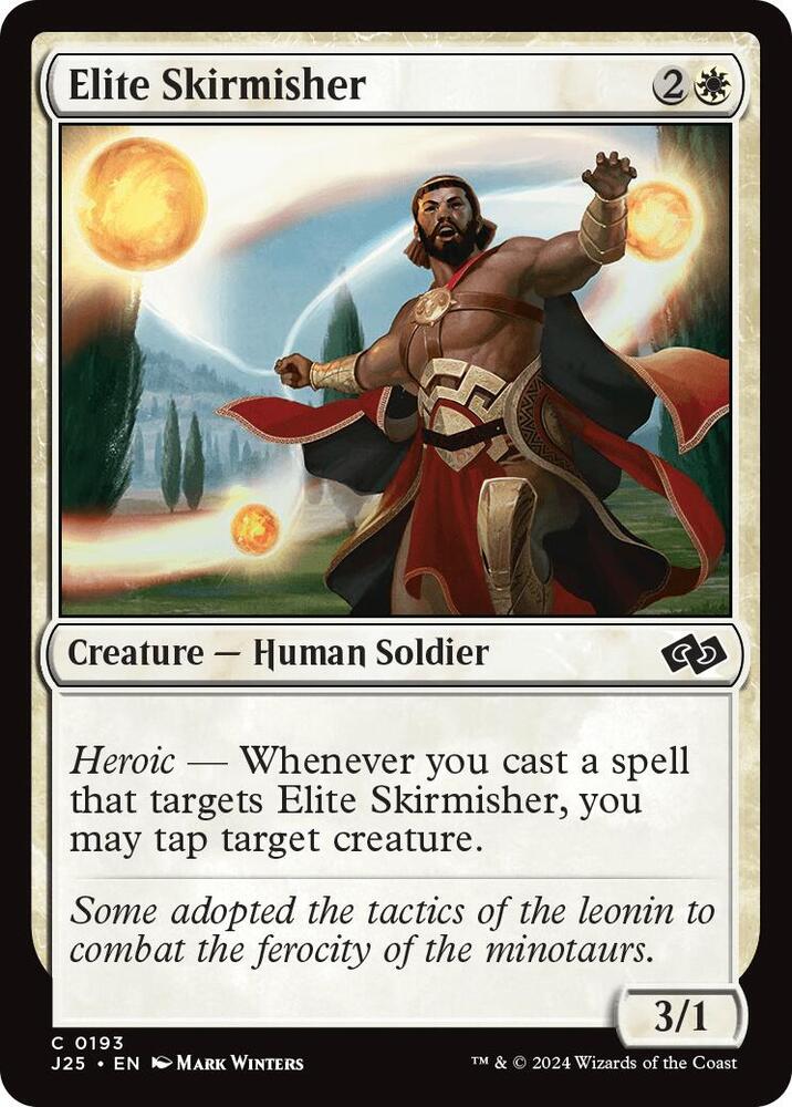 Elite Skirmisher 193 card from Foundations Jumpstart