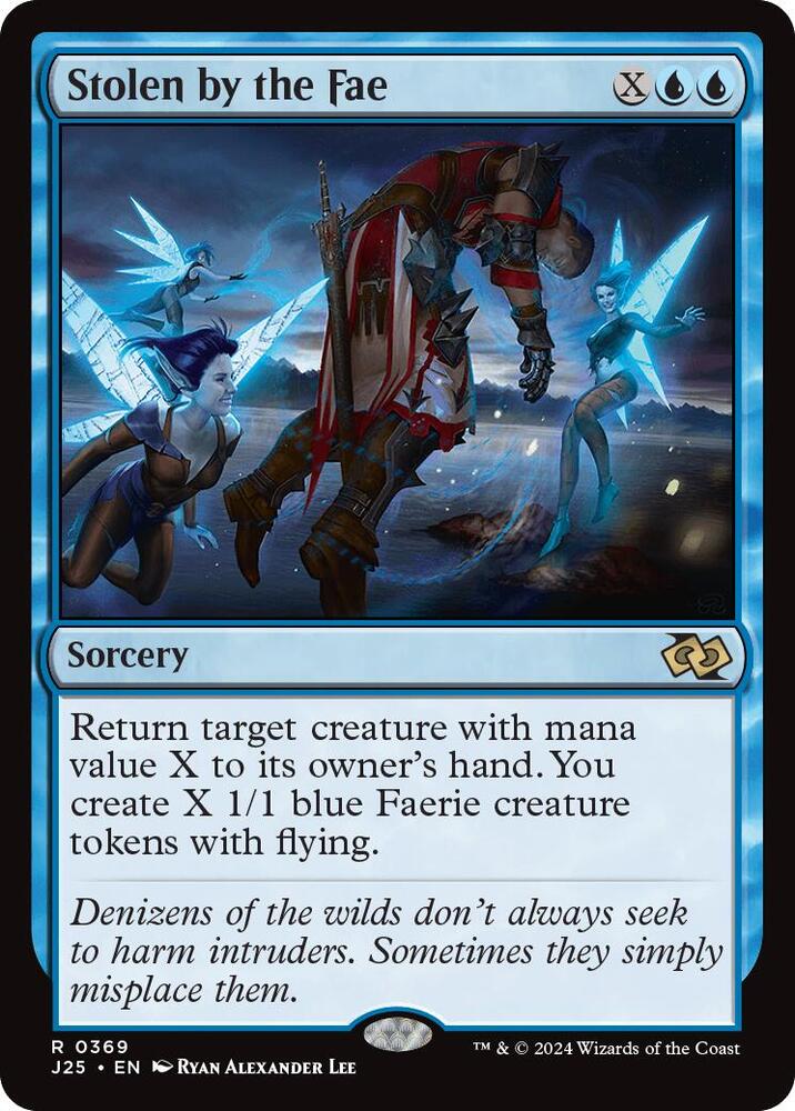 Stolen by the Fae 369 card from Foundations Jumpstart