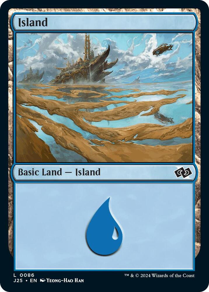 Island 86 card from Foundations Jumpstart
