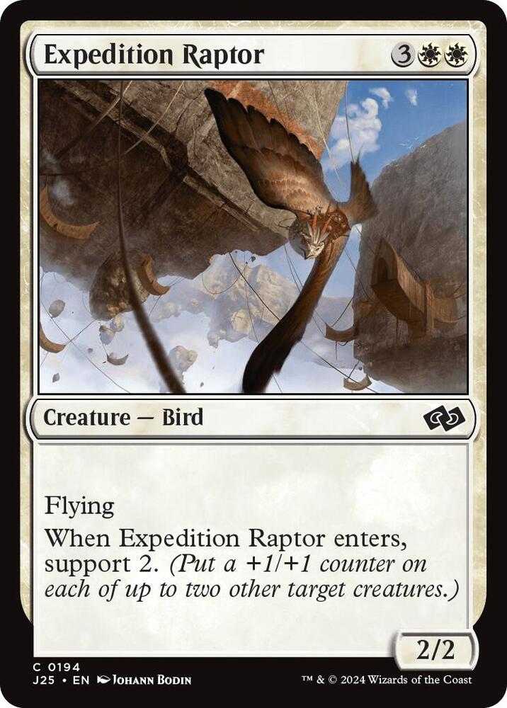 Expedition Raptor 194 card from Foundations Jumpstart