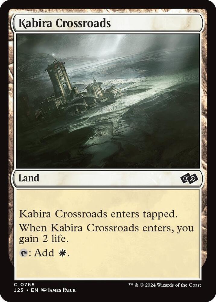 Kabira Crossroads 768 card from Foundations Jumpstart