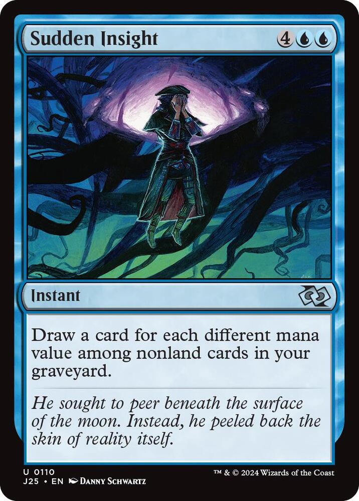 Sudden Insight 110 card from Foundations Jumpstart