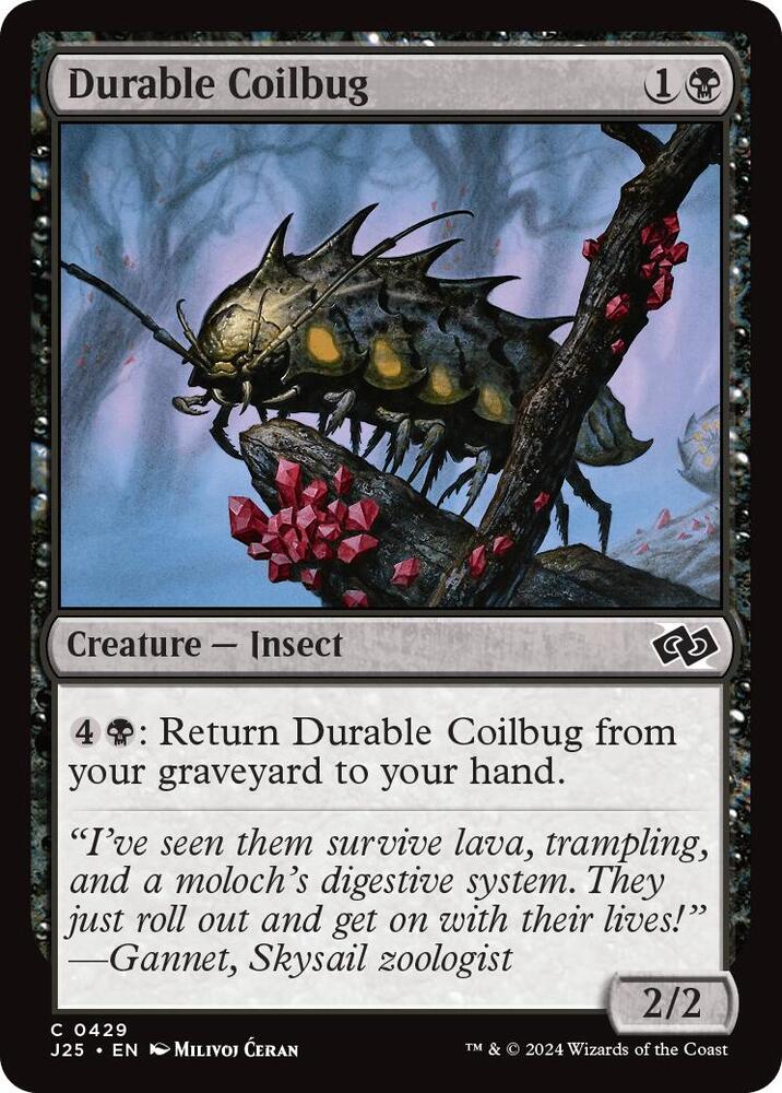 Durable Coilbug 429 card from Foundations Jumpstart