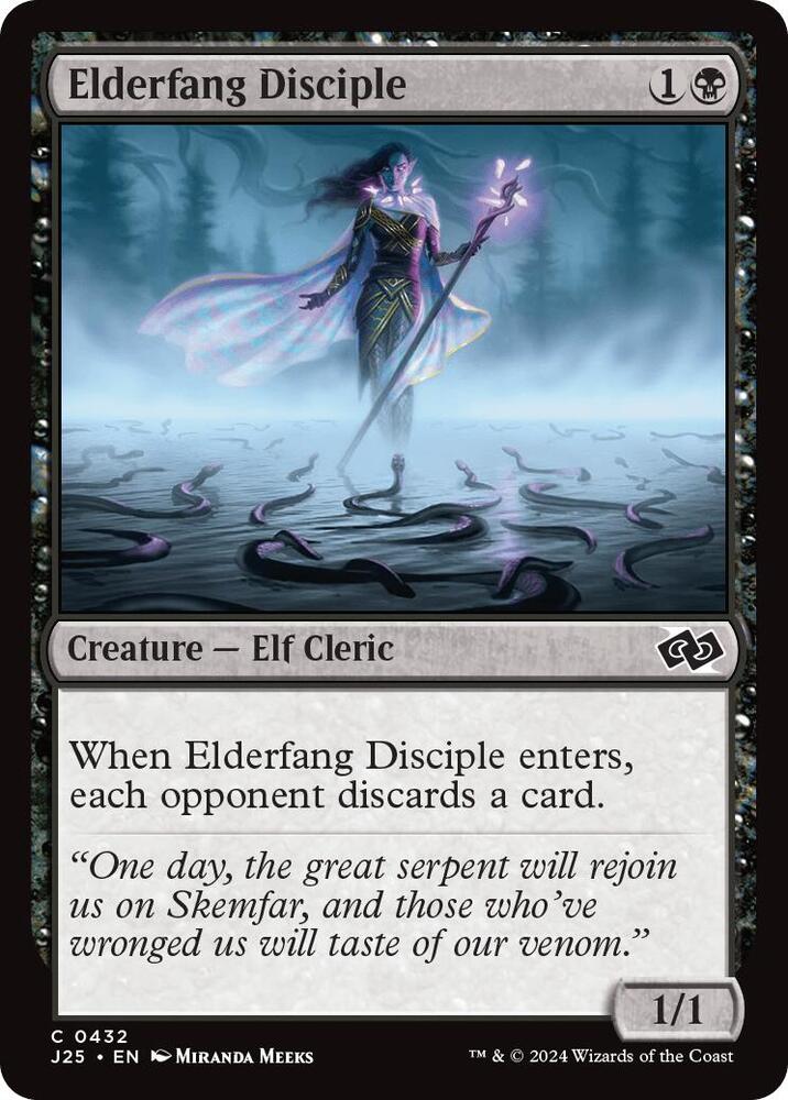 Elderfang Disciple 432 card from Foundations Jumpstart