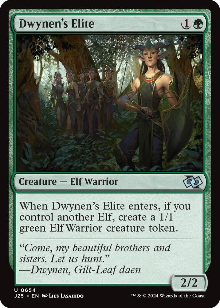 Dwynen's Elite 654 card from Foundations Jumpstart