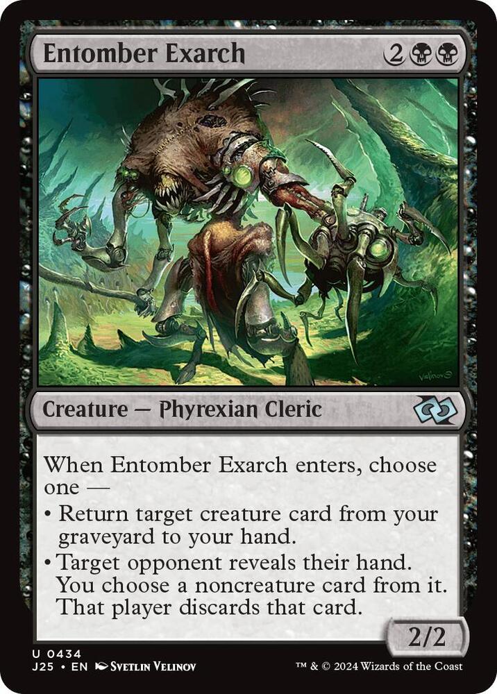 Entomber Exarch 434 card from Foundations Jumpstart