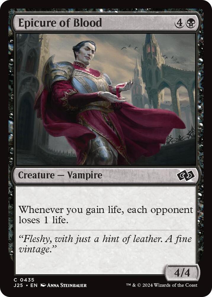 Epicure of Blood 435 card from Foundations Jumpstart