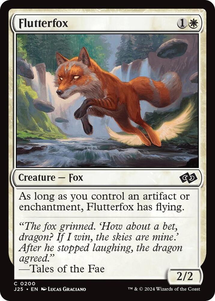 Flutterfox 200 card from Foundations Jumpstart