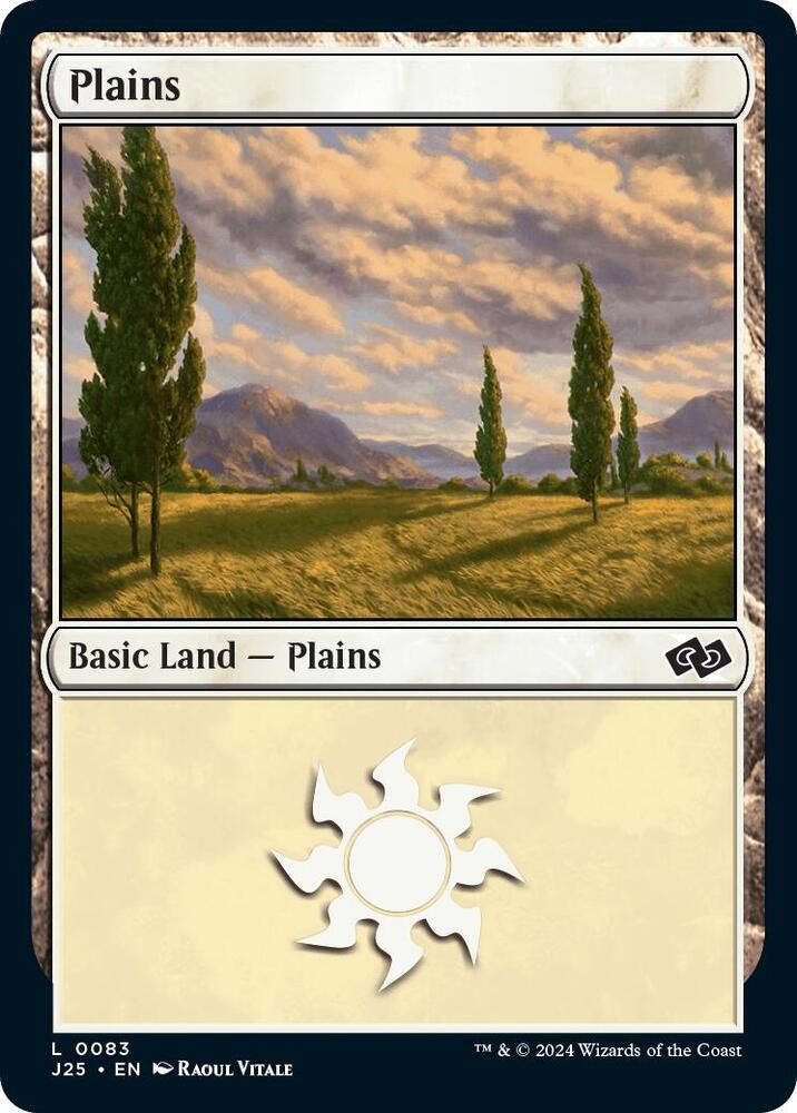 Plains 83 card from Foundations Jumpstart
