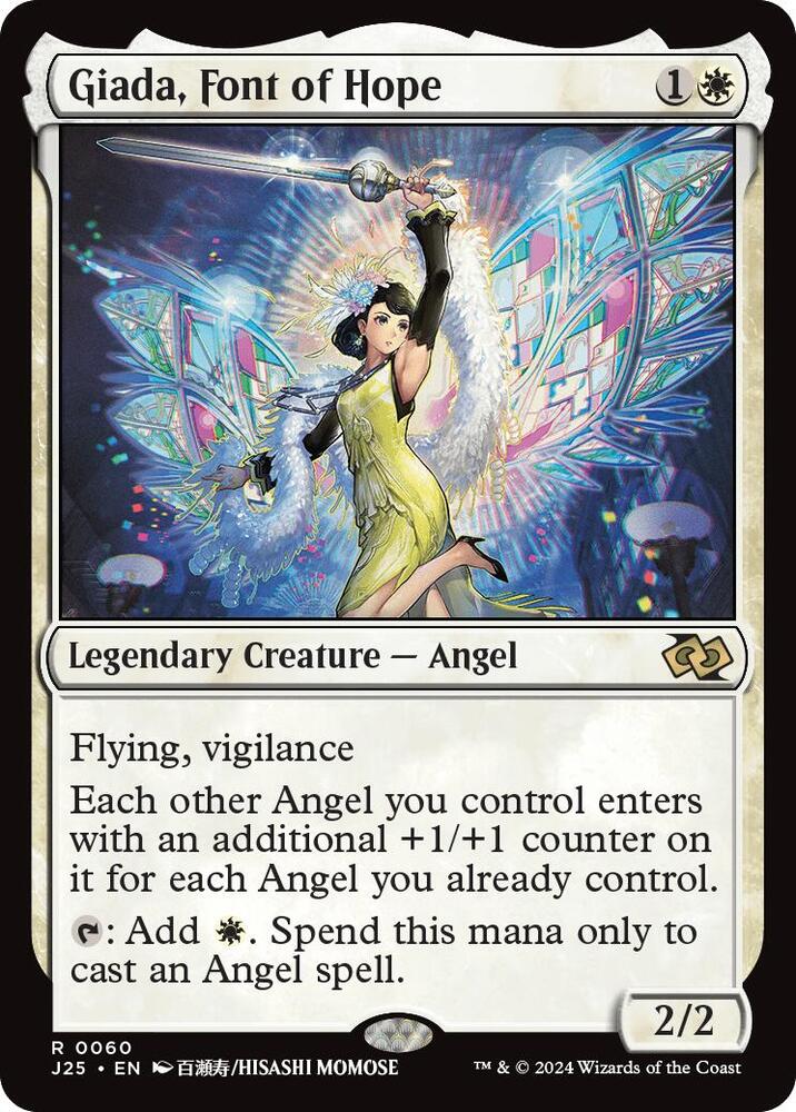 Giada, Font of Hope (Anime) 60 card from Foundations Jumpstart