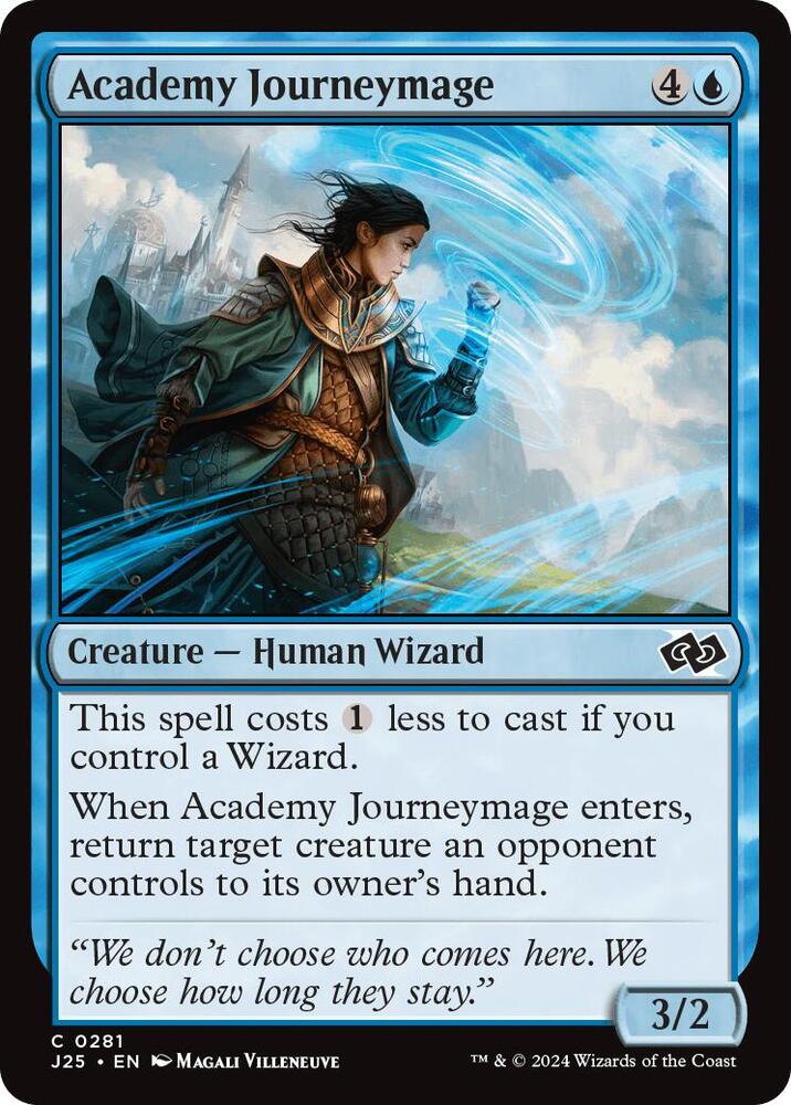 Academy Journeymage 281 card from Foundations Jumpstart