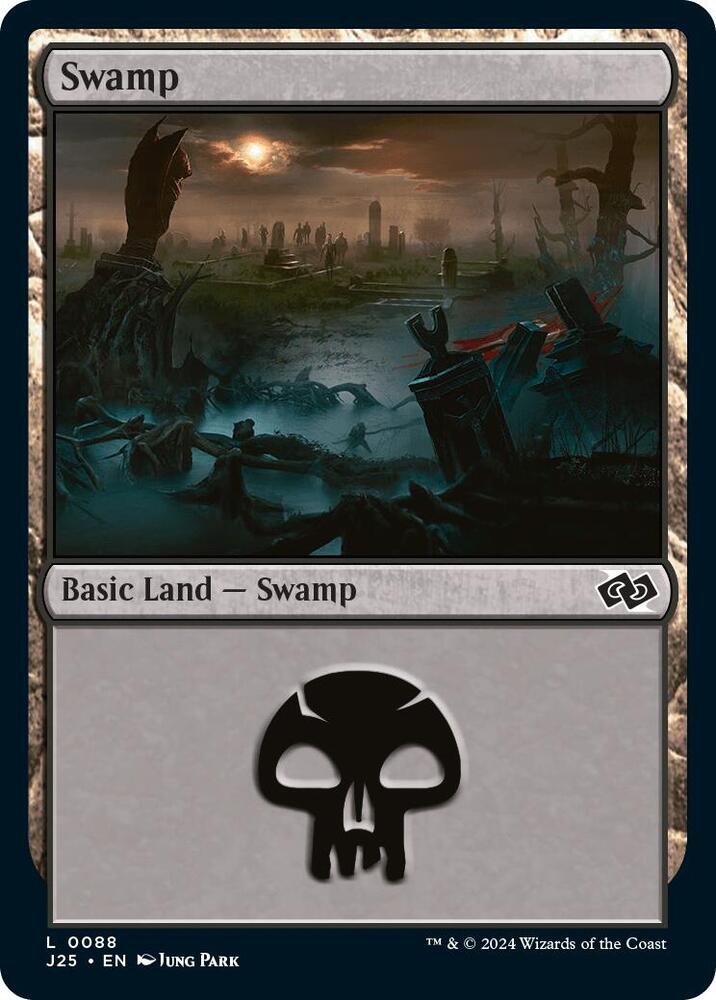 Swamp 88 card from Foundations Jumpstart
