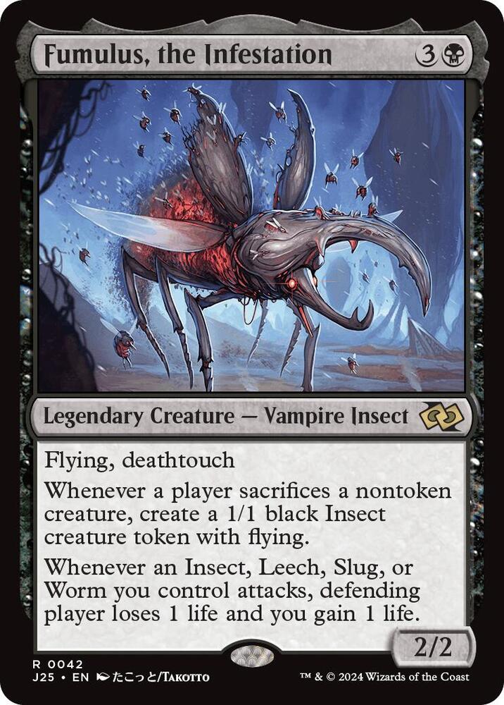 Fumulus, the Infestation (Anime) 42 card from Foundations Jumpstart