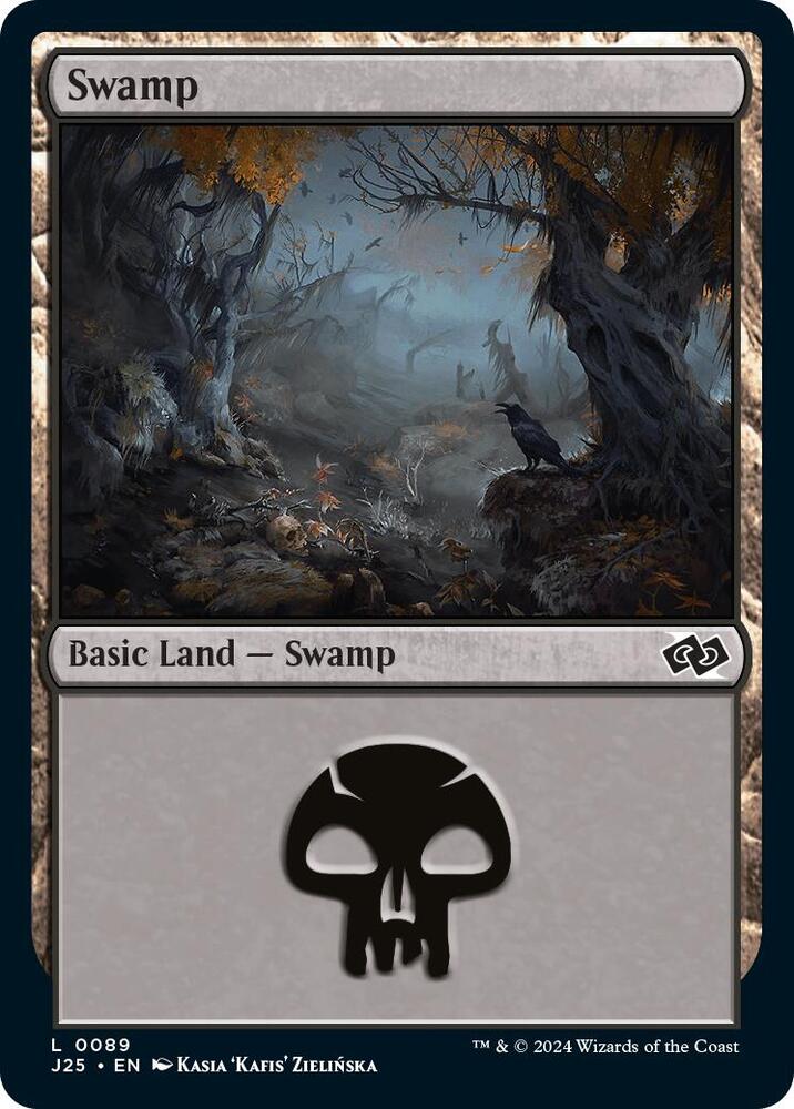 Swamp 89 card from Foundations Jumpstart
