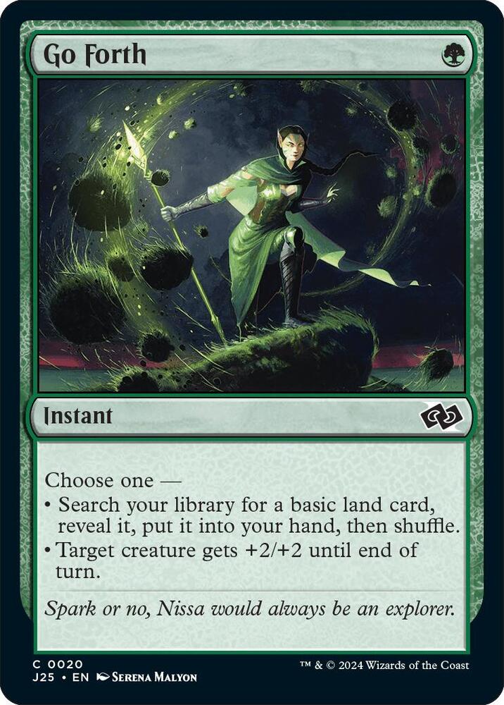 Go Forth 20 card from Foundations Jumpstart
