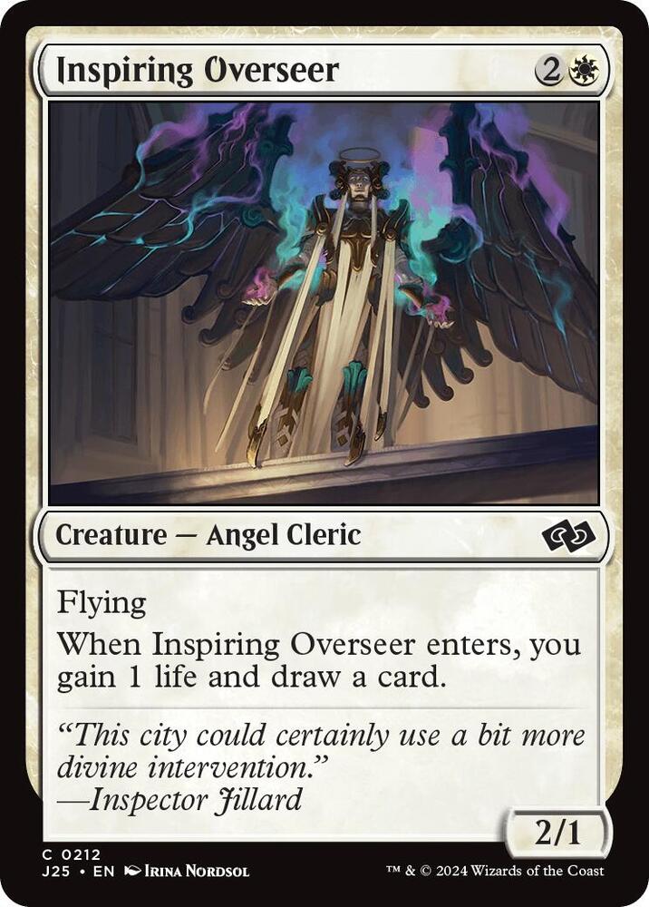 Inspiring Overseer 212 card from Foundations Jumpstart
