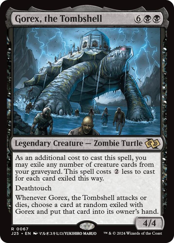 Gorex, the Tombshell (Anime) 67 card from Foundations Jumpstart