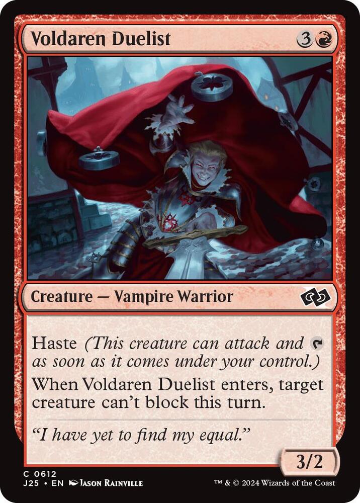 Voldaren Duelist 612 card from Foundations Jumpstart