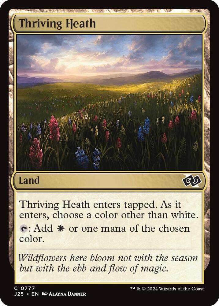 Thriving Heath 777 card from Foundations Jumpstart