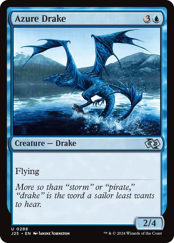 Azure Drake 288 card from Foundations Jumpstart