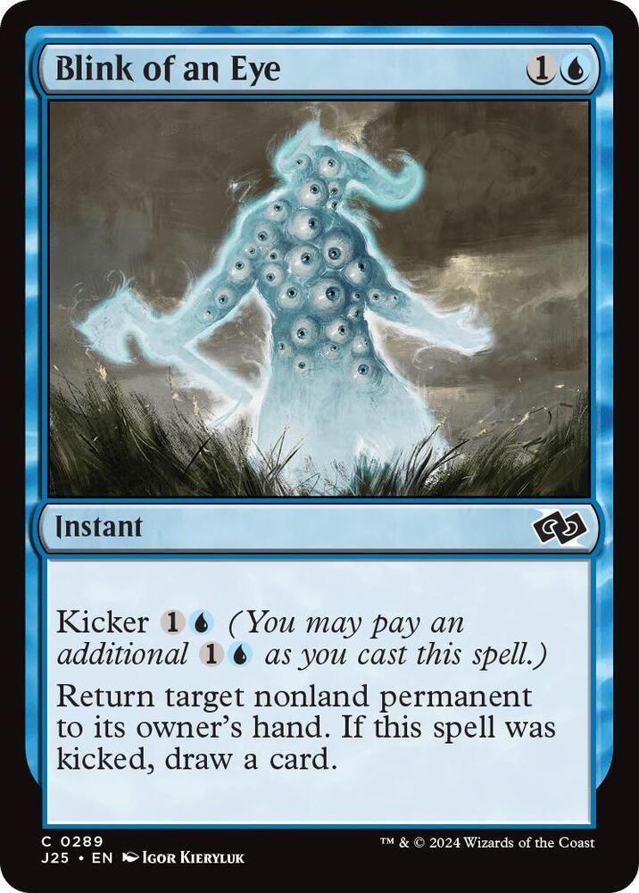 Blink of an Eye 289 card from Foundations Jumpstart