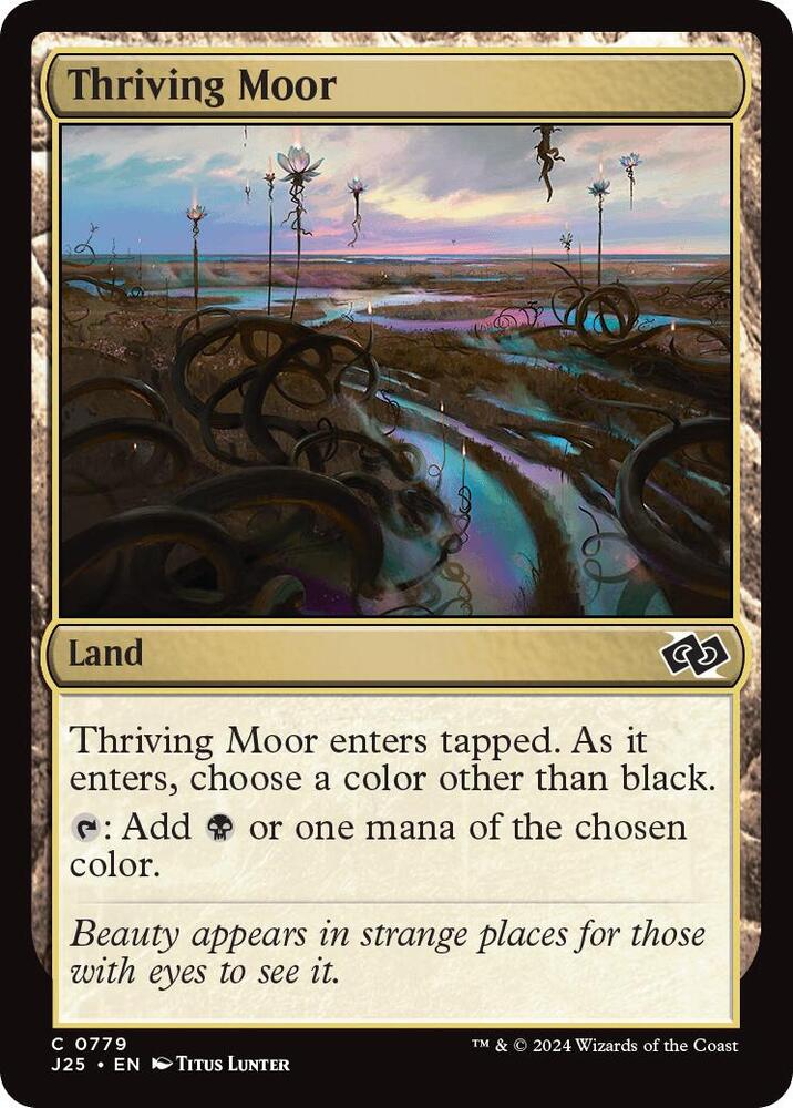 Thriving Moor 779 card from Foundations Jumpstart