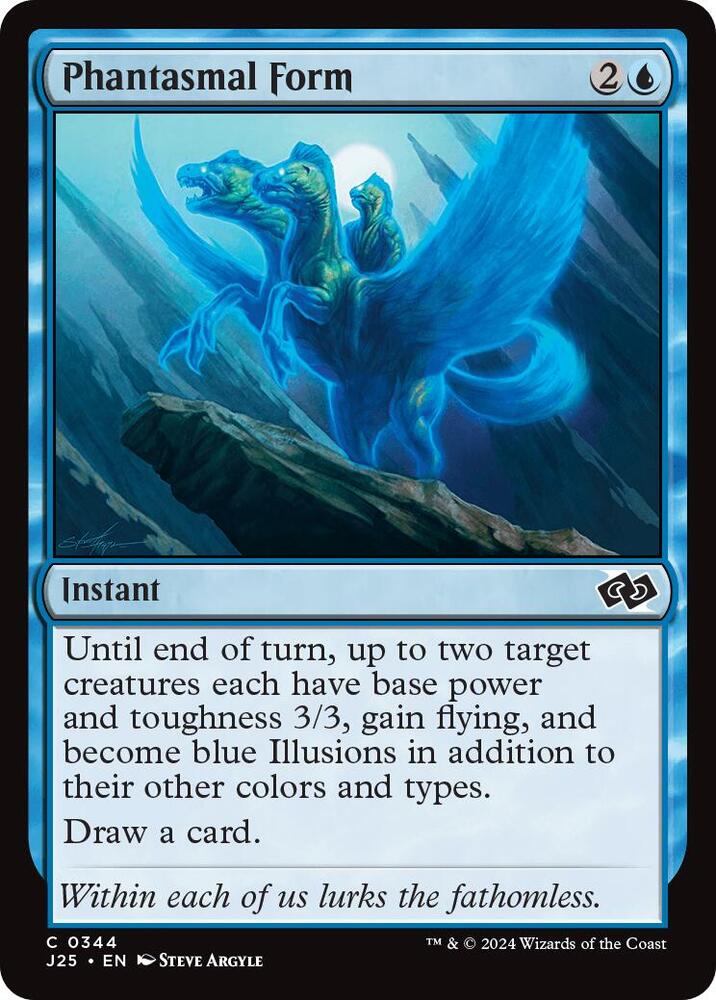 Phantasmal Form 344 card from Foundations Jumpstart