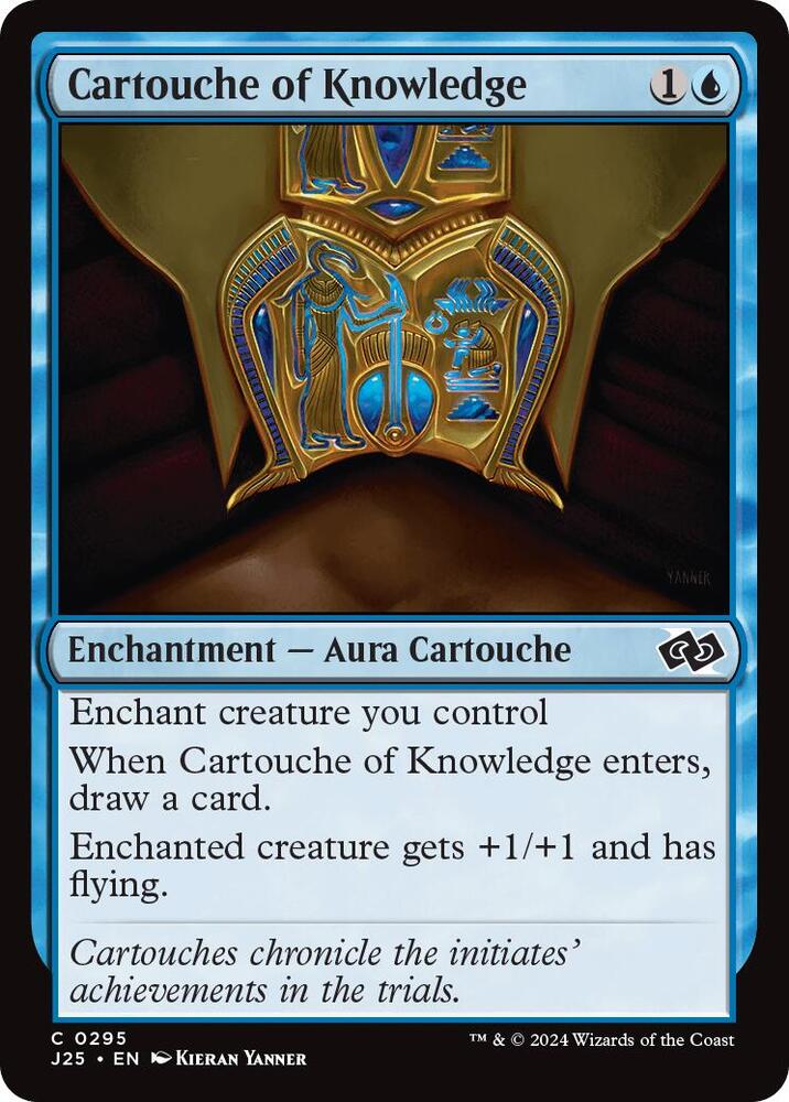 Cartouche of Knowledge 295 card from Foundations Jumpstart