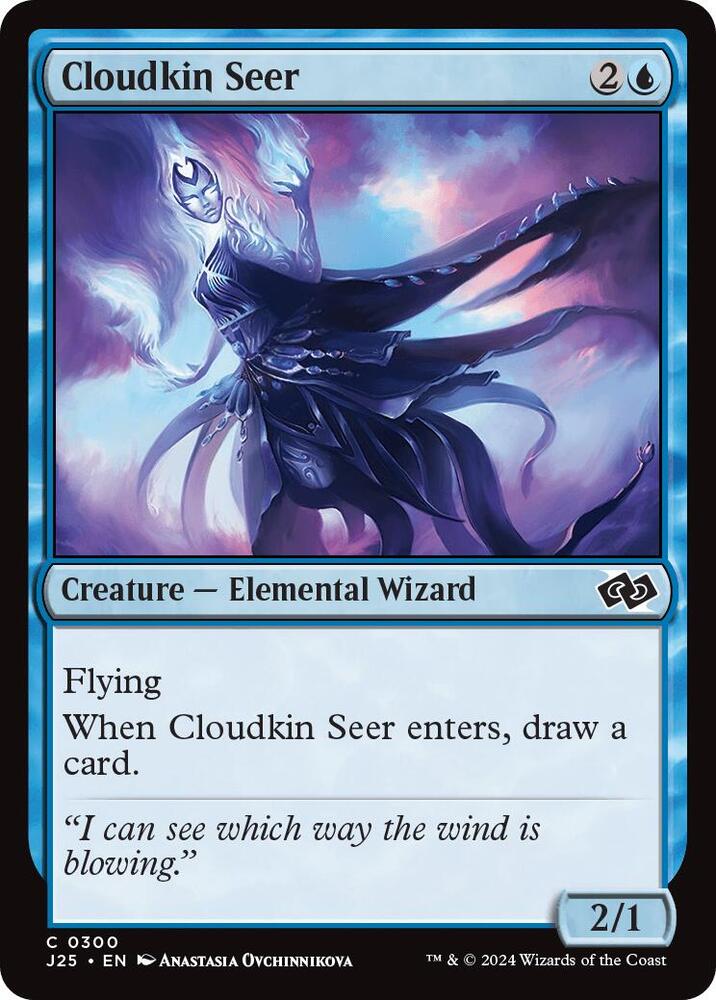 Cloudkin Seer 300 card from Foundations Jumpstart