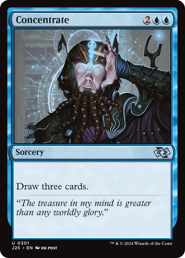Concentrate 301 card from Foundations Jumpstart