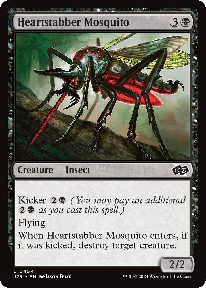 Heartstabber Mosquito 454 card from Foundations Jumpstart