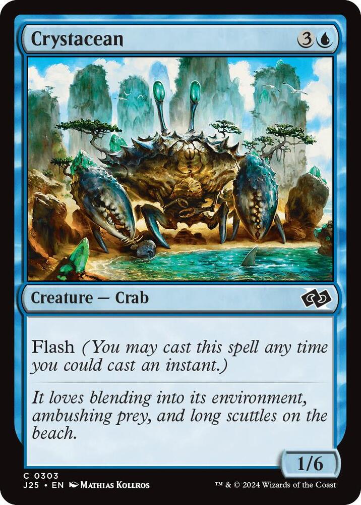 Crystacean 303 card from Foundations Jumpstart