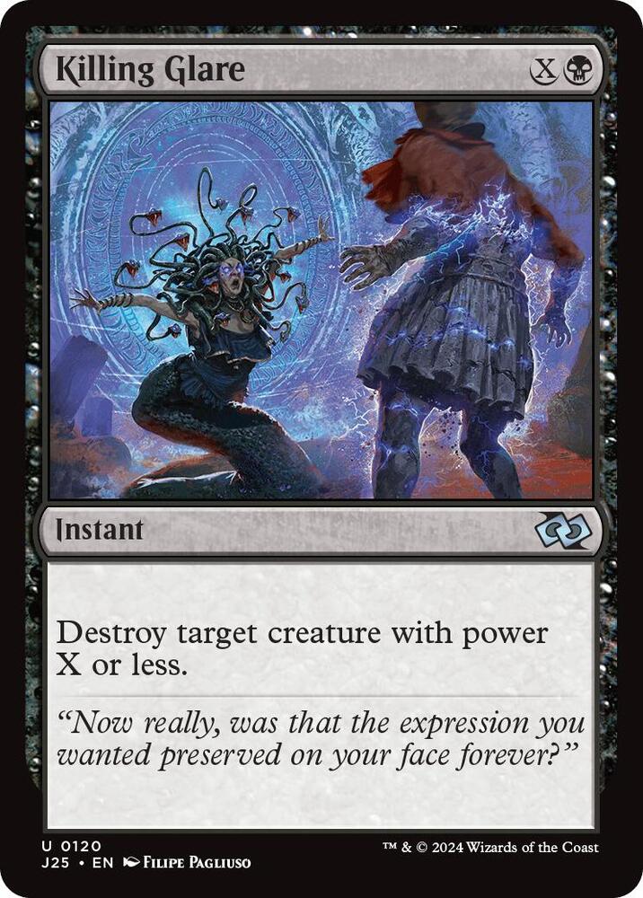 Killing Glare 120 card from Foundations Jumpstart