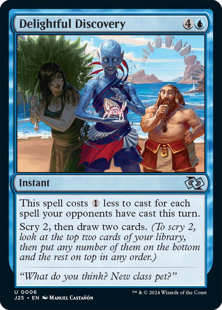 Delightful Discovery 6 card from Foundations Jumpstart